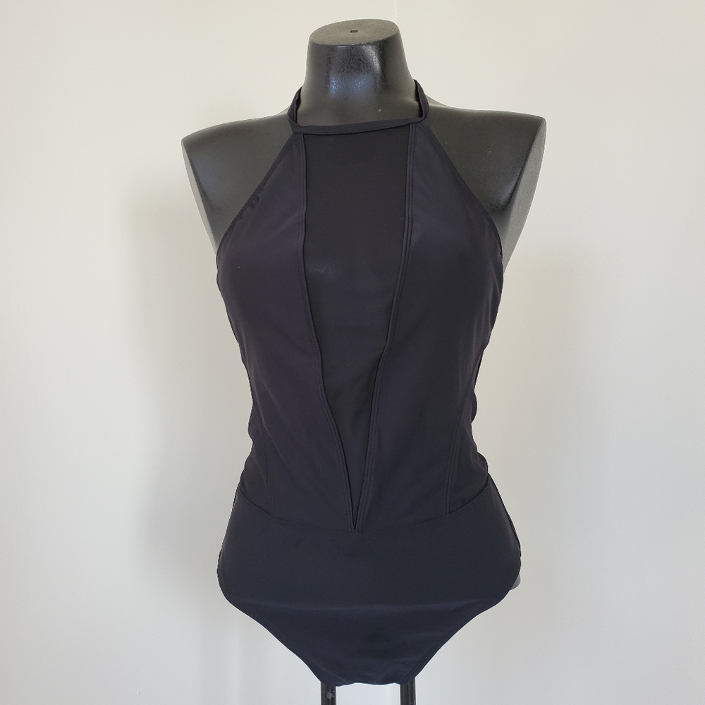 Ted Baker London • Mesh Panel Swimsuit - Picture 4 of 8